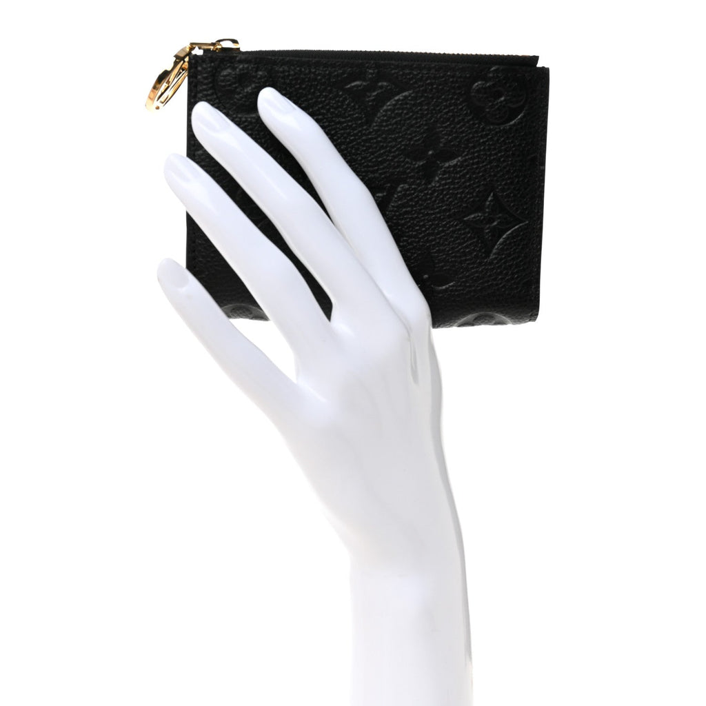 Louis Vuitton Empreinte Lisa Wallet Black