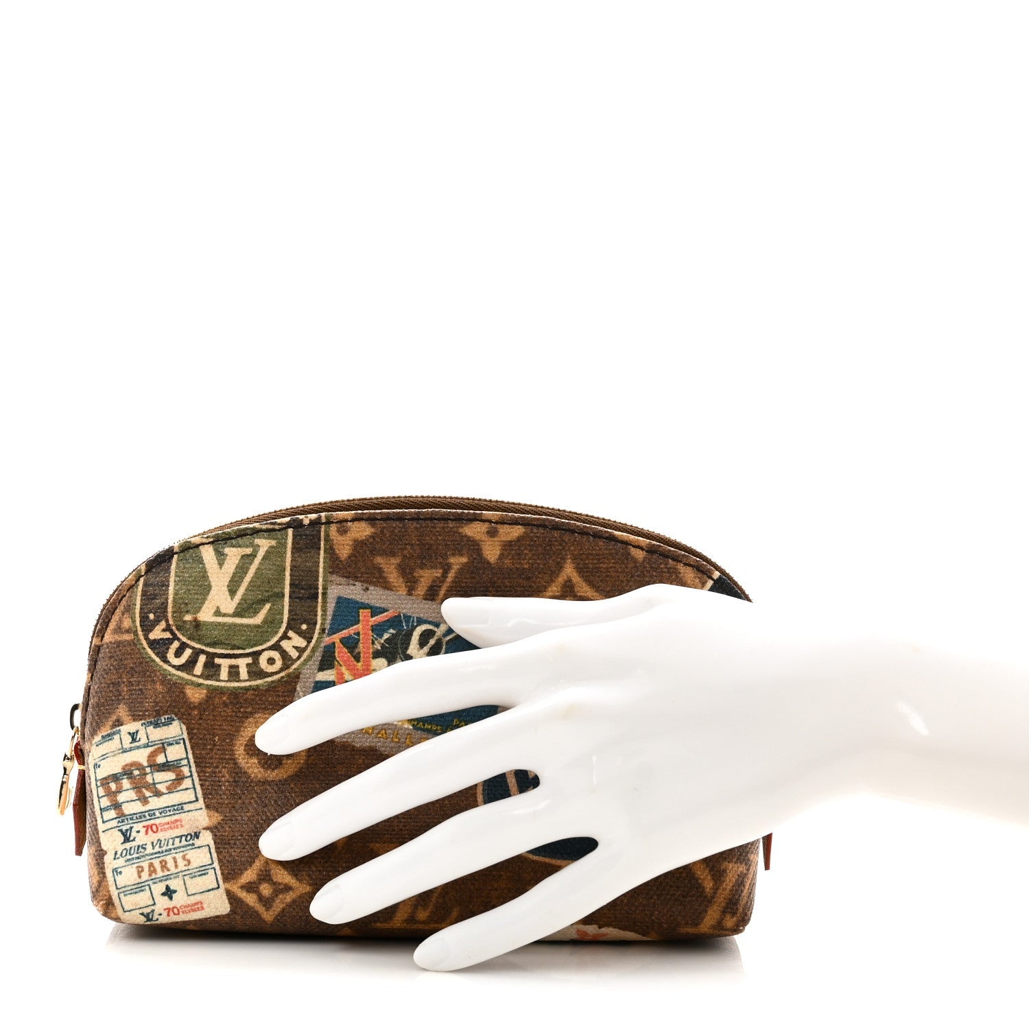 Louis Vuitton Monogram Flight Mode Cosmetic Pouch