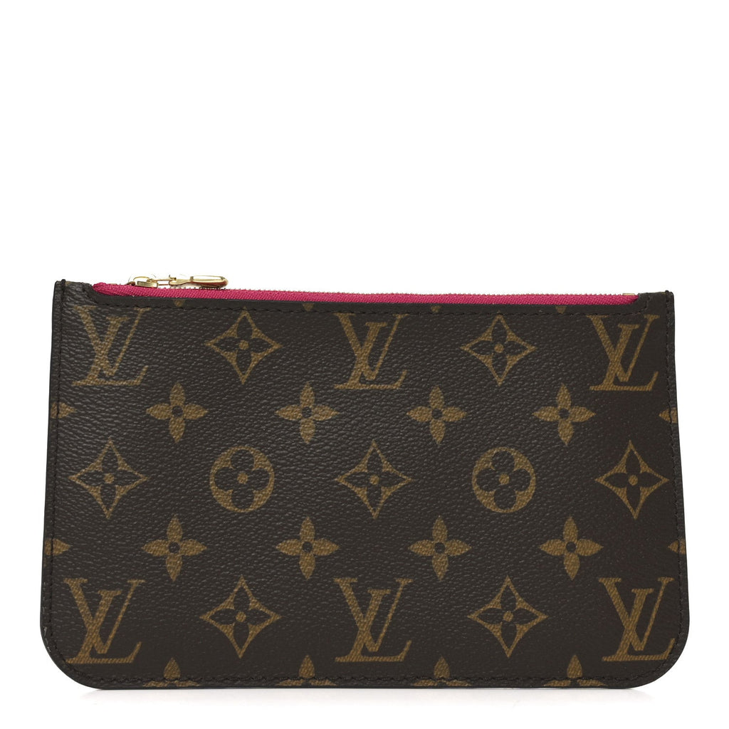 Louis Vuitton Monogram Neverfull PM Pochette Pivoine