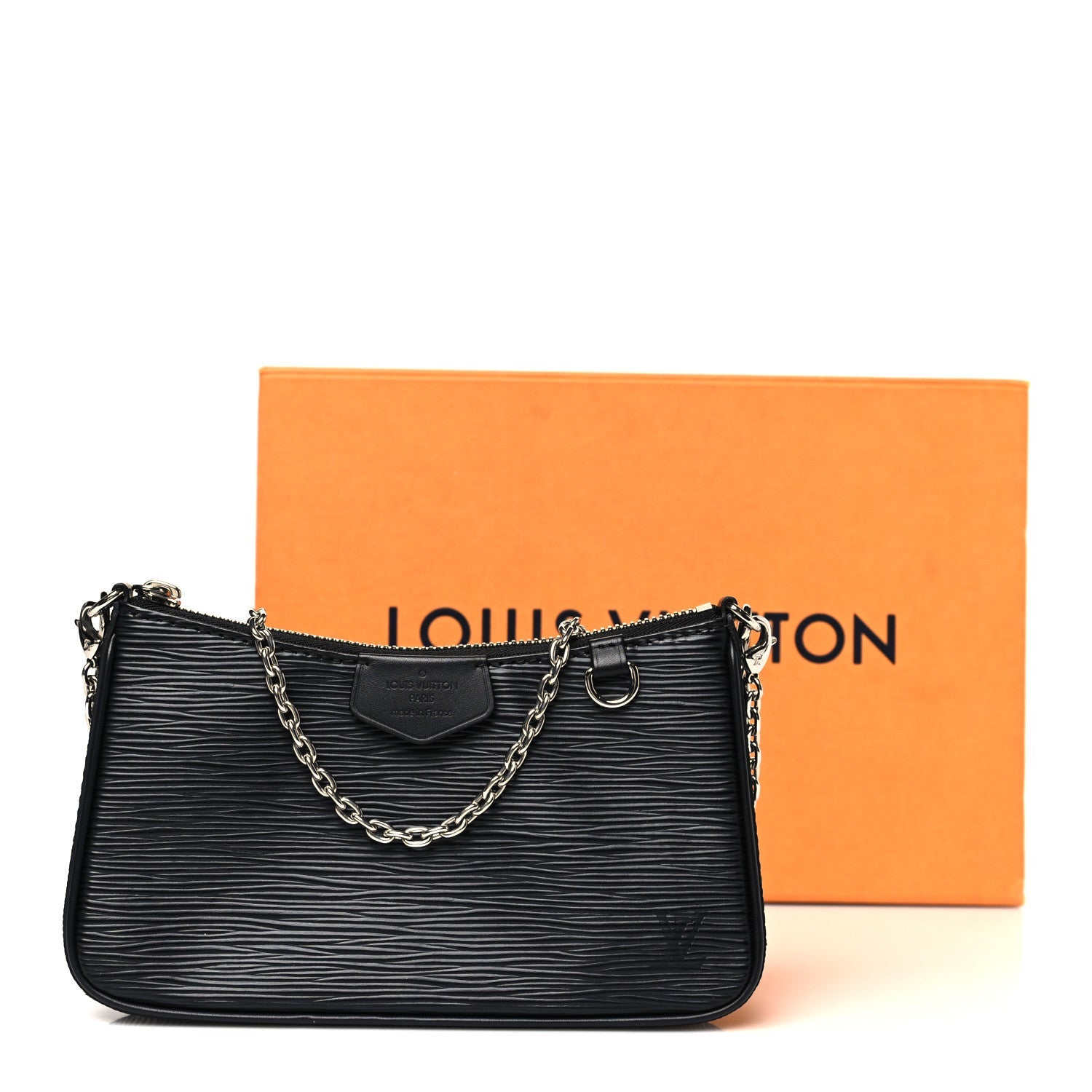 Louis Vuitton Epi Easy Pouch On Strap Black