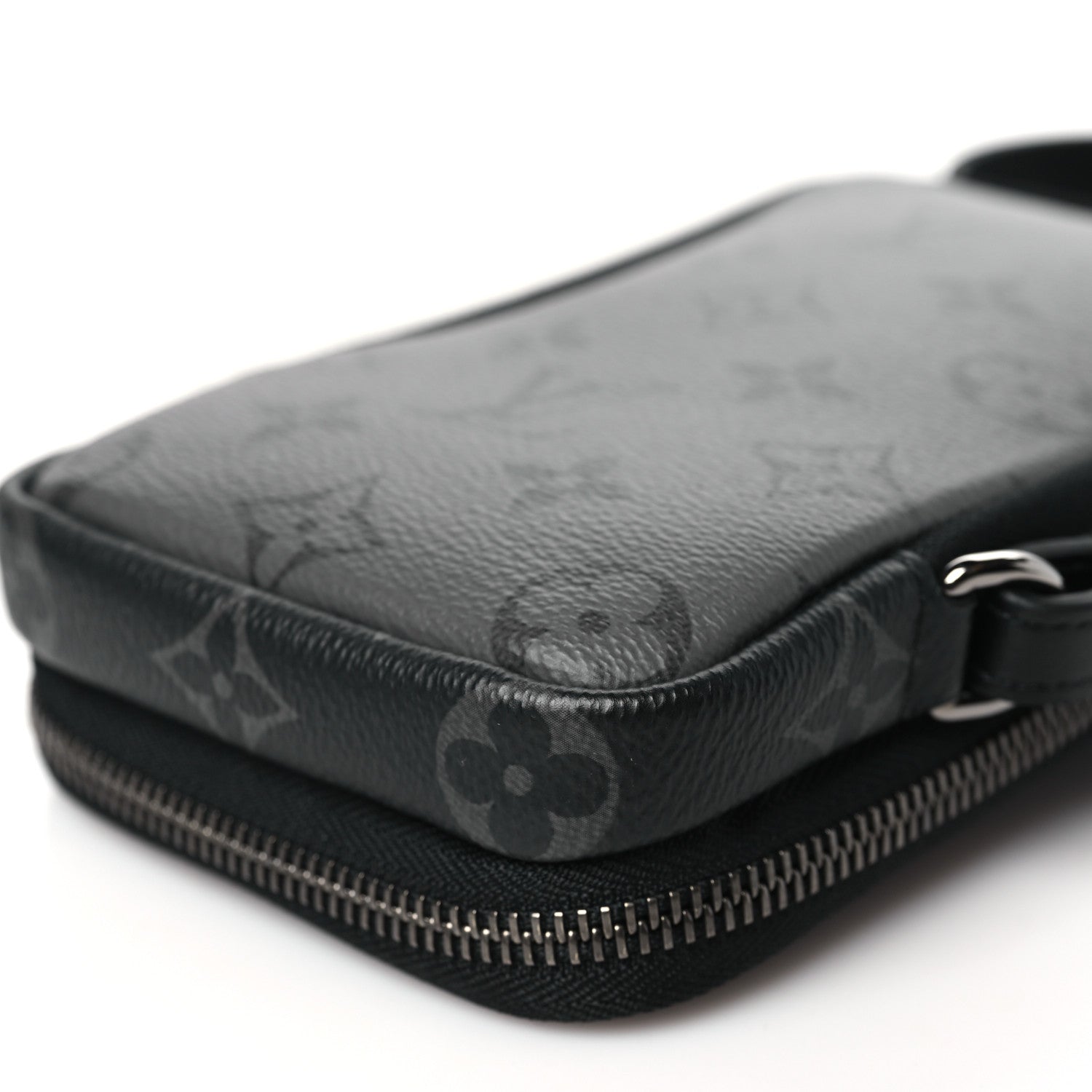 Louis Vuitton Monogram Eclipse Reverse Double Phone Pouch