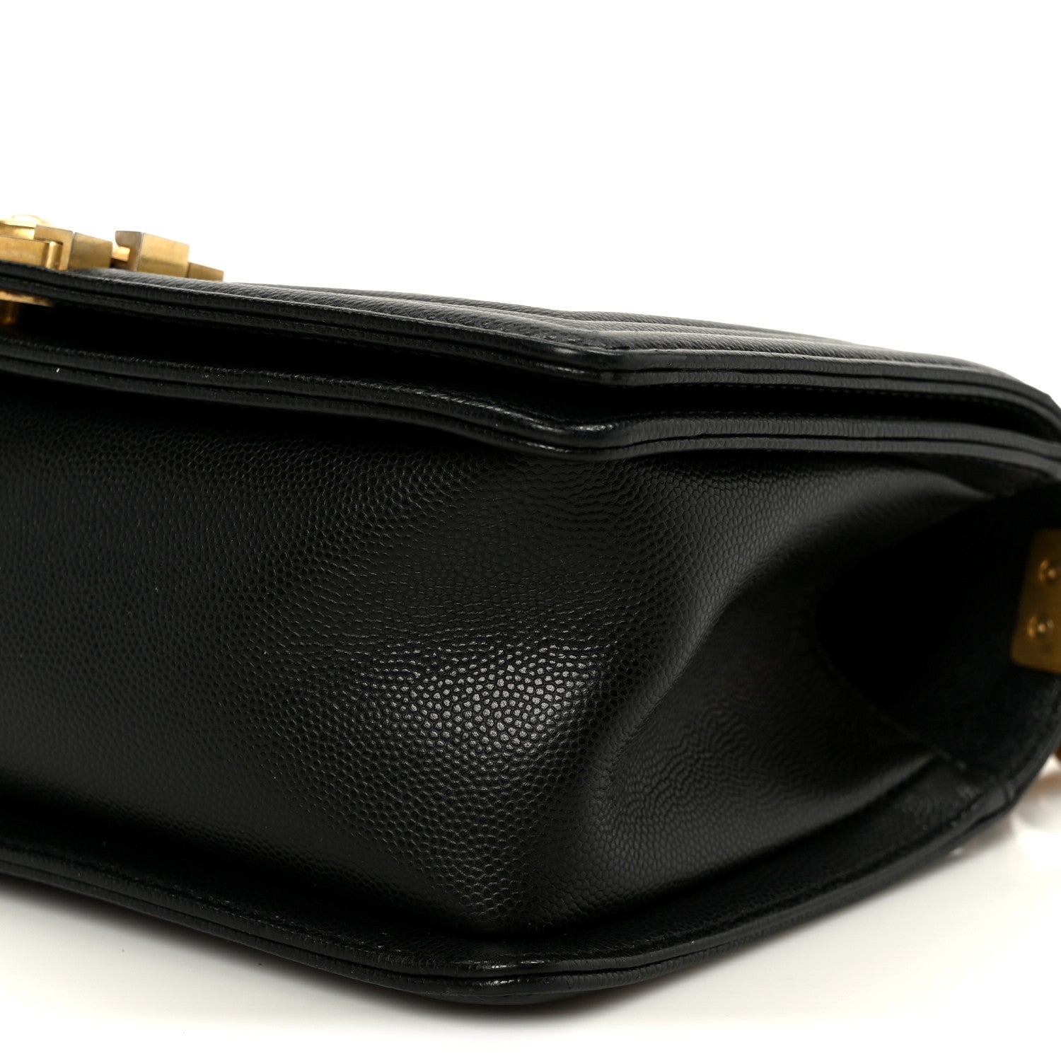 Chanel Caviar Quilted Medium Boy Flap Black