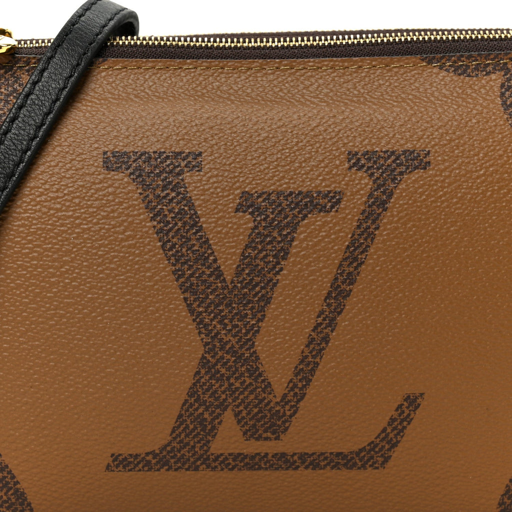 Louis Vuitton Reverse Monogram Giant Double Zip Pochette