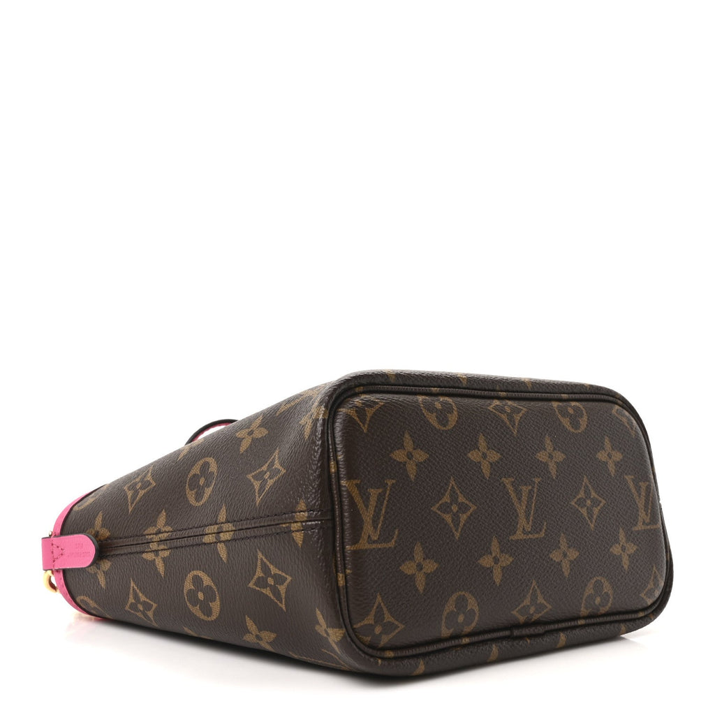 Louis Vuitton Monogram Neverfull Inside Out Bandouliere BB Rose Pondichery