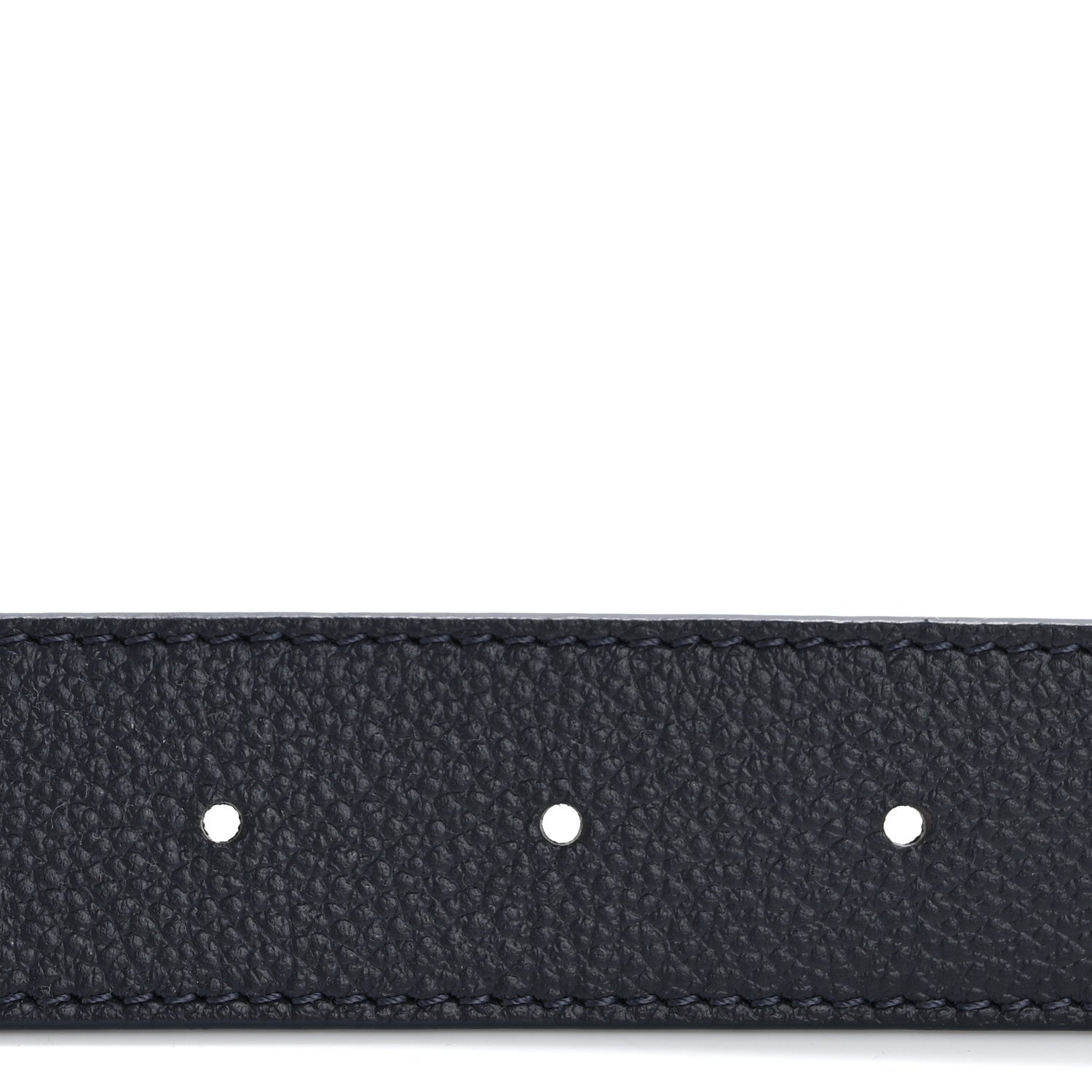 Louis Vuitton Calfskin Monogram 30mm LV Initiales Reversible Belt 90 36 Blue