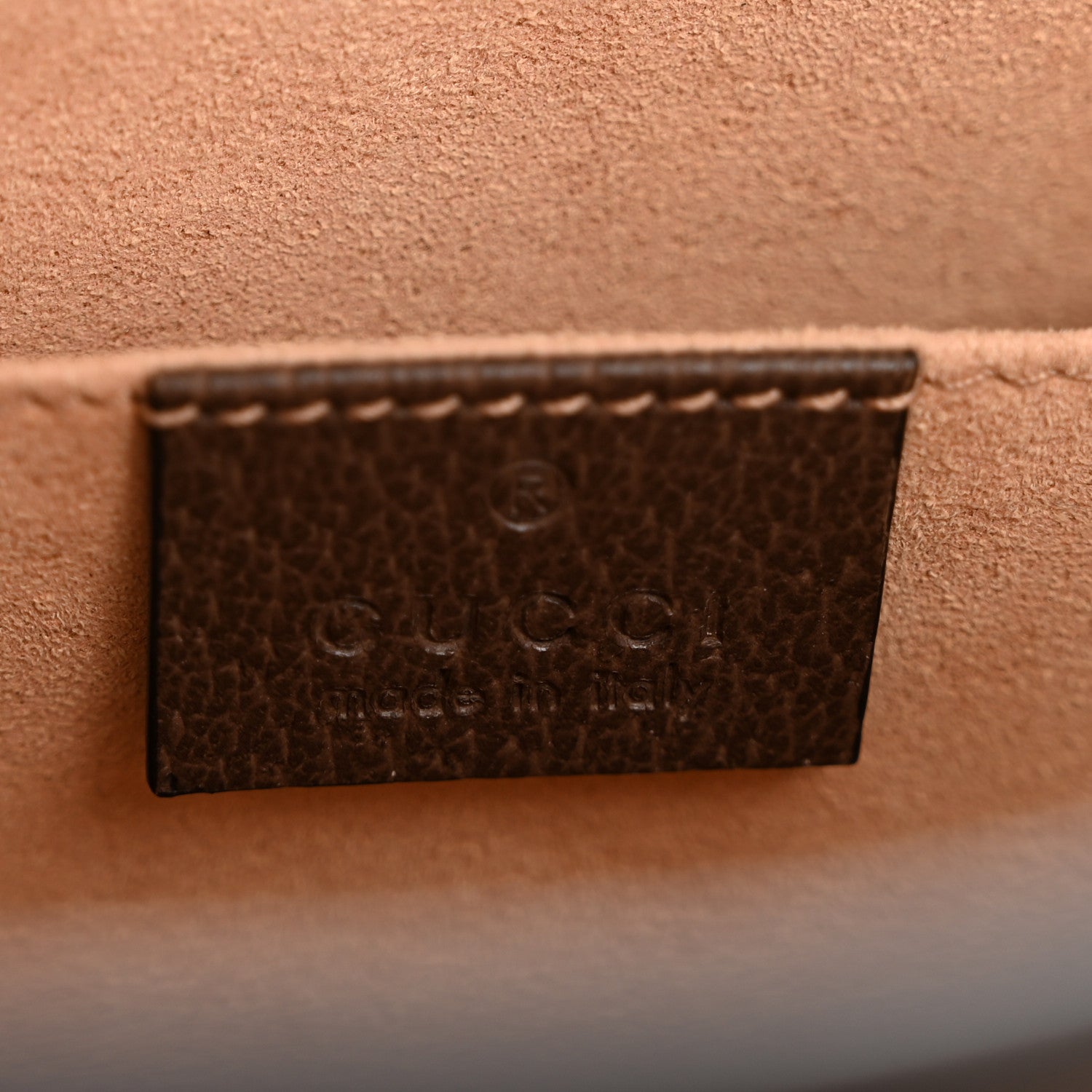 Gucci GG Supreme Monogram Web Ophidia Pouch Brown