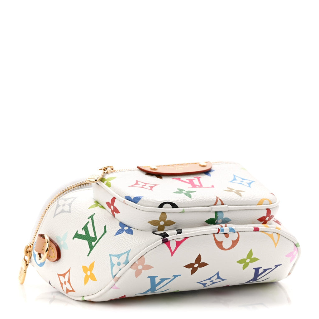 Louis Vuitton LV X TM Monogram Multicolor Mini Bumbag White