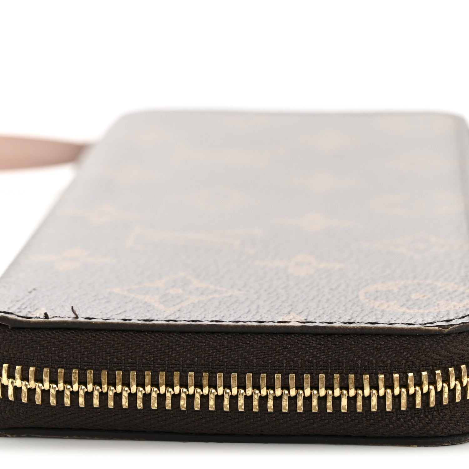 Louis Vuitton Monogram Clemence Wallet Rose Ballerine