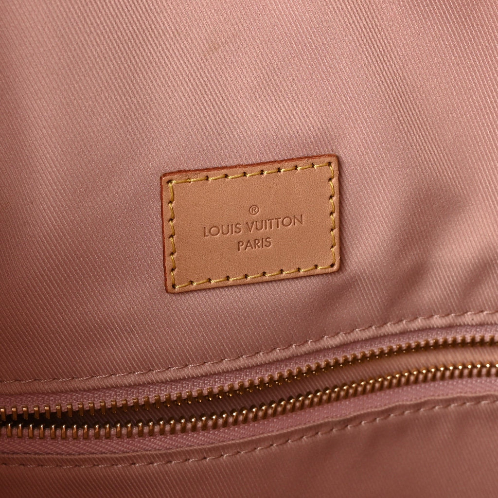 Louis Vuitton Damier Azur Graceful MM Rose Ballerine