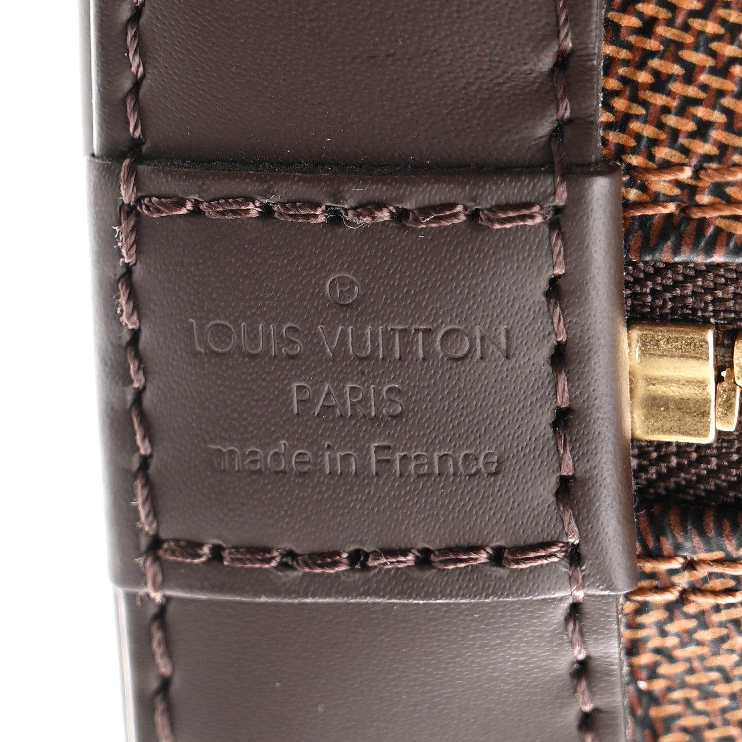 Louis Vuitton Damier Ebene Alma BB