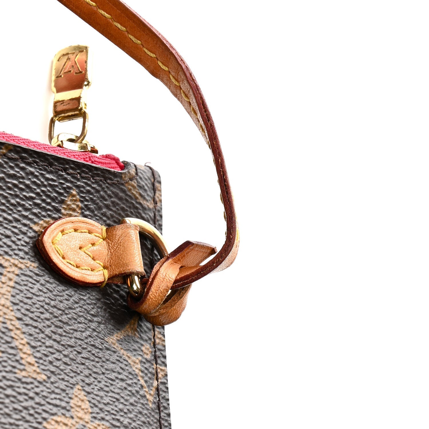 Louis Vuitton Monogram Bay Neverfull MM Rose Ballerine Poppy