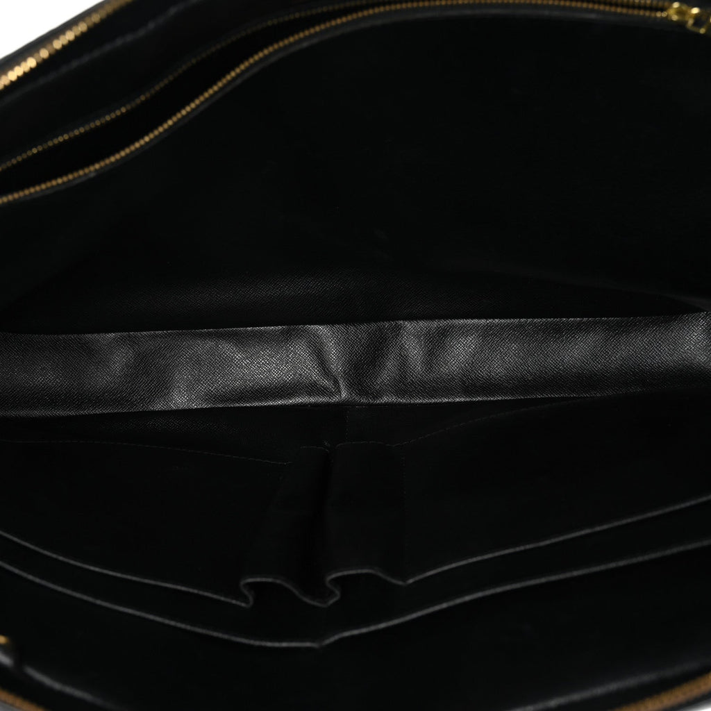 Louis Vuitton Epi Porte-Documents Voyage Briefcase Black
