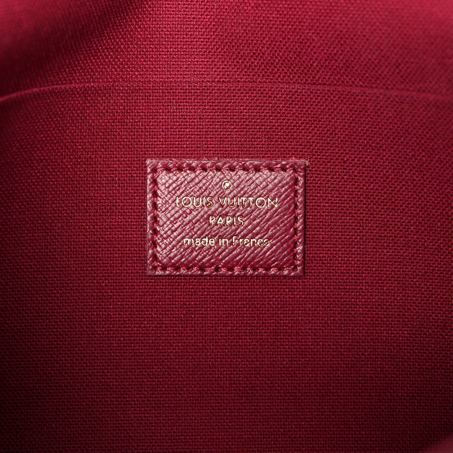Louis Vuitton Monogram Pochette Felicie Chain Wallet Fuchsia