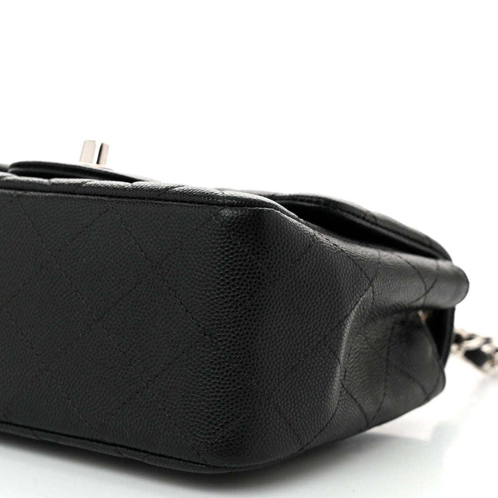 Chanel Caviar Quilted Mini Square Flap Black