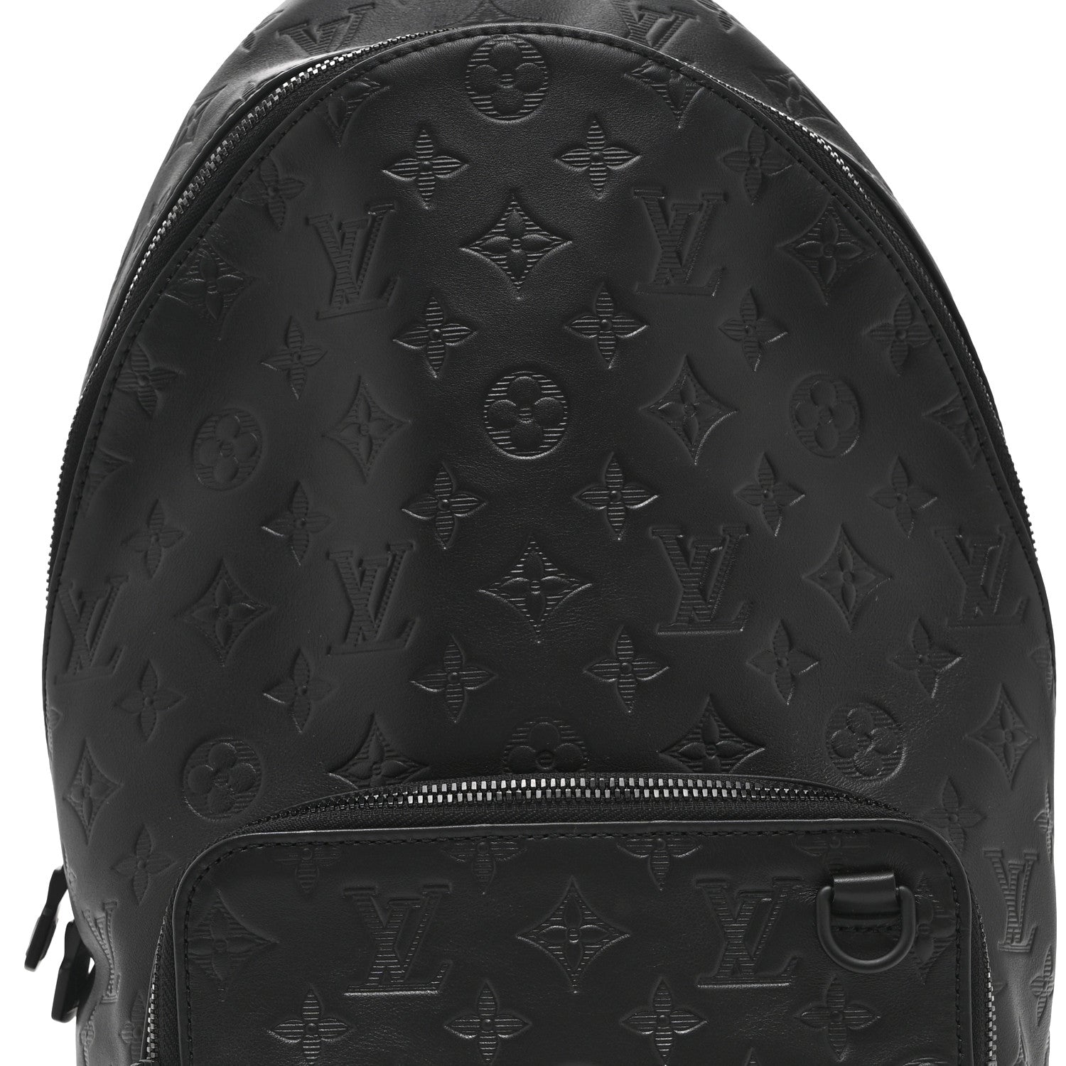 Louis Vuitton Monogram Shadow Racer Slingbag Black