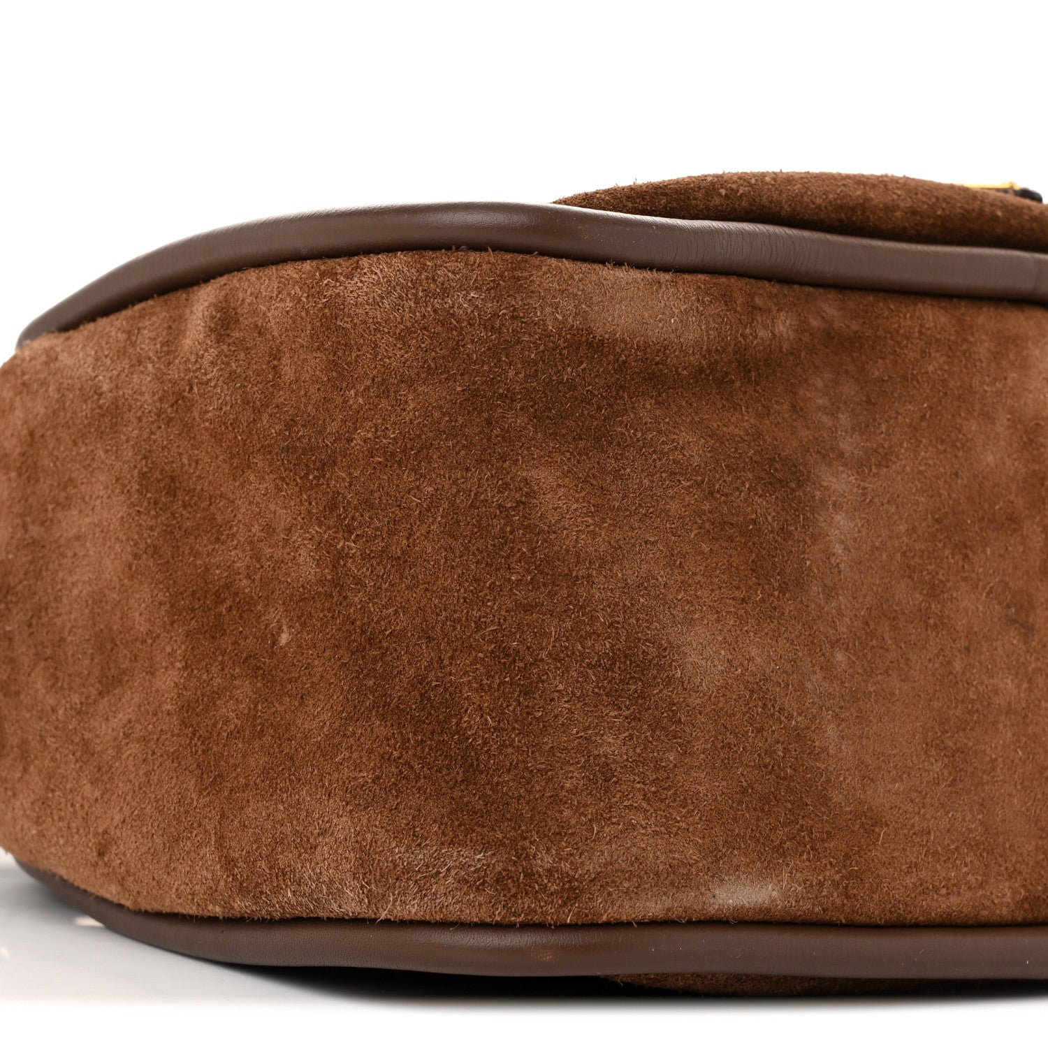 Prada Scamosciato Darling Shoulder Bag Cacao