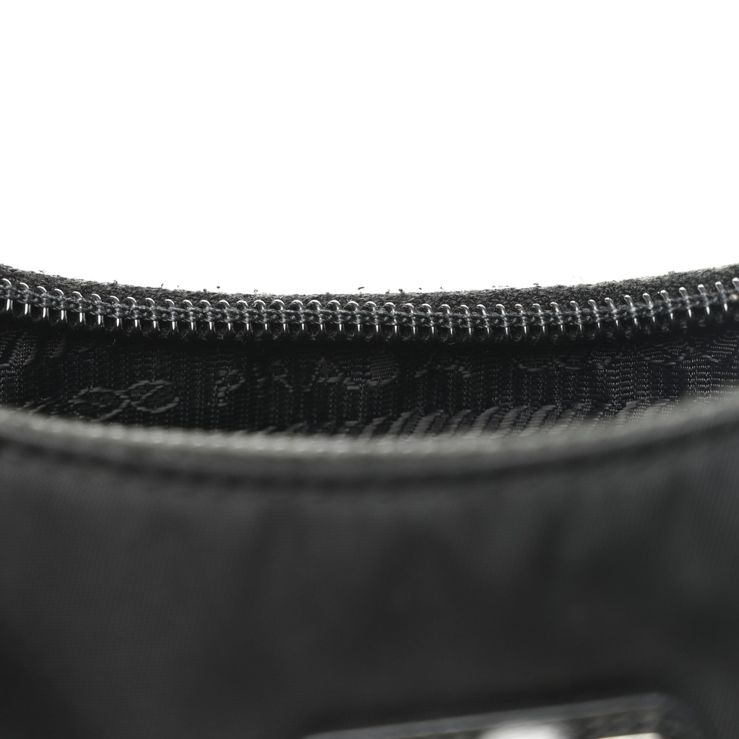 Prada Tessuto Nylon Mini Re-Edition 2000 Bag Black