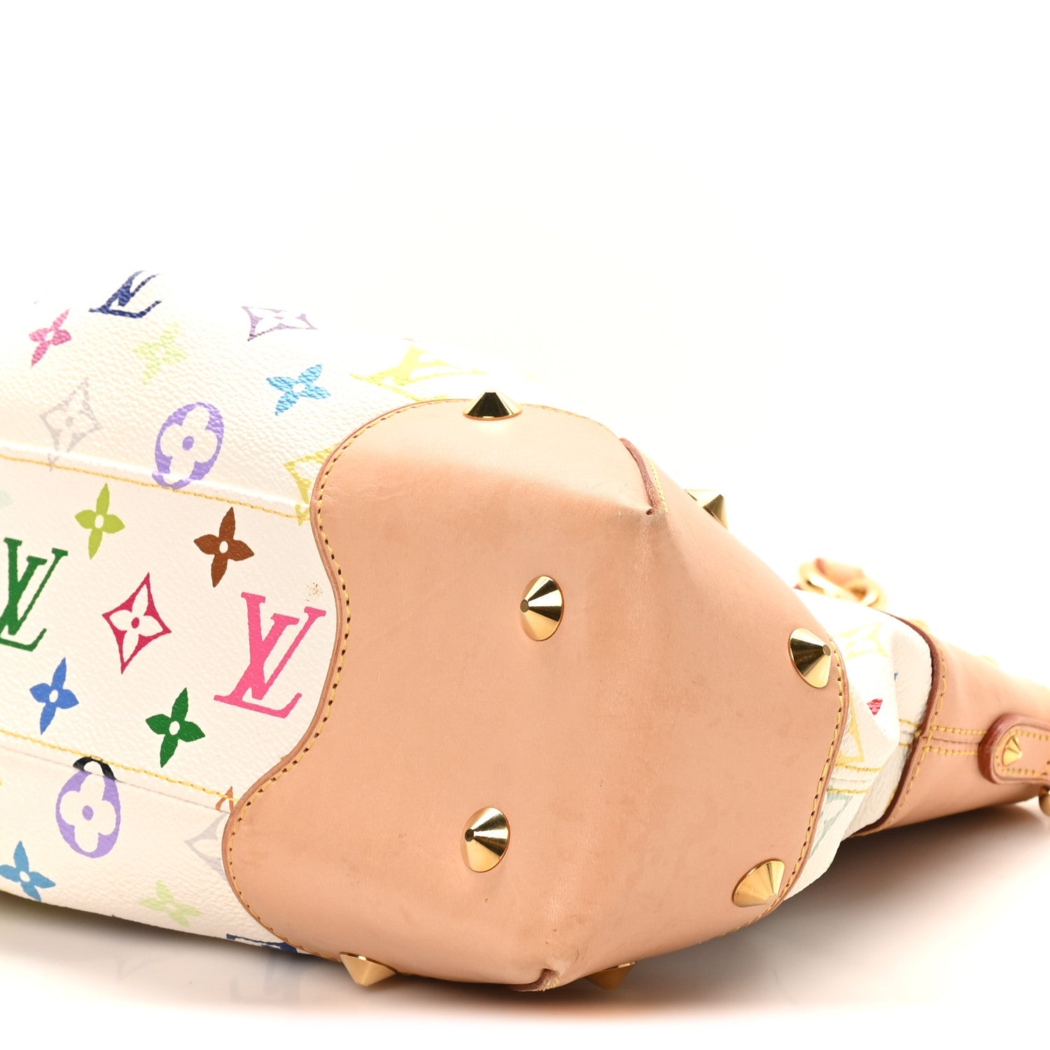 Louis Vuitton Monogram Multicolor Judy MM White