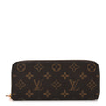 Louis Vuitton Monogram Clemence Wallet Rose Ballerine