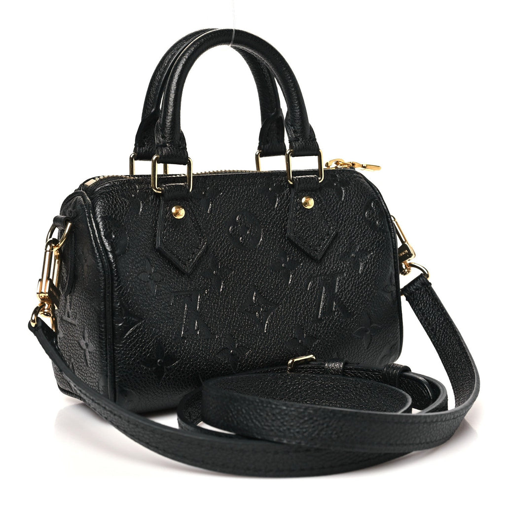 Louis Vuitton Empreinte Monogram Nano Speedy Black