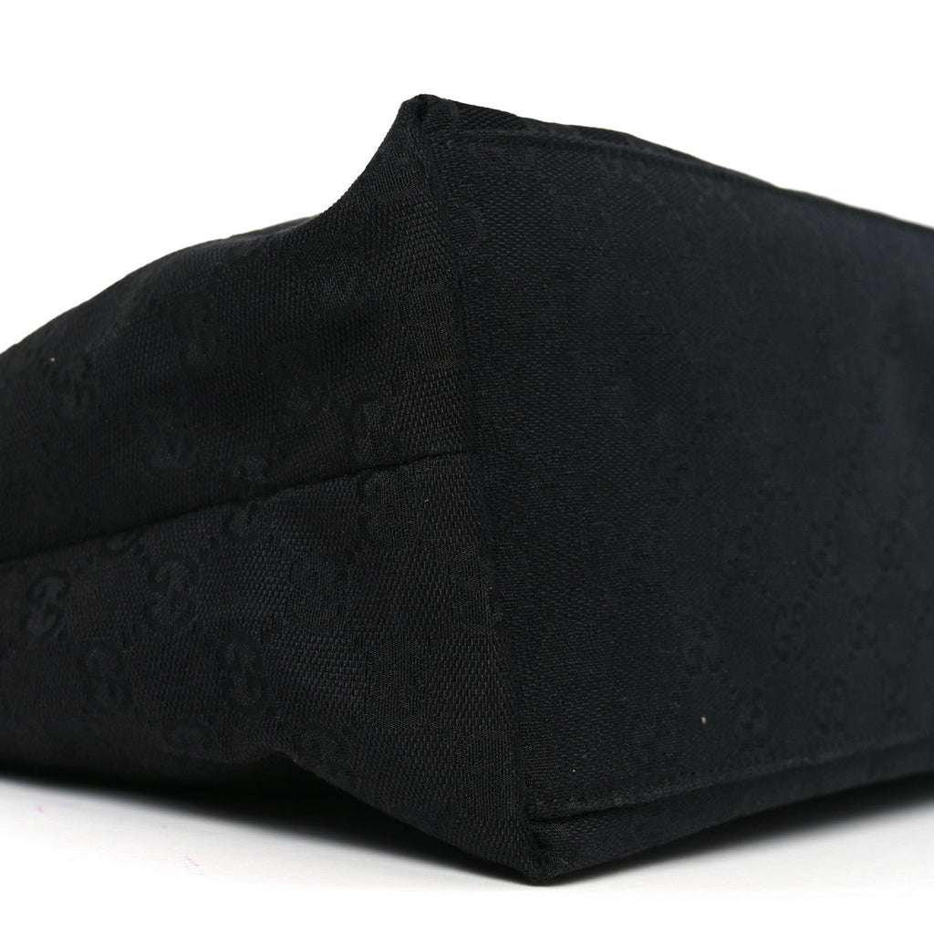 Gucci Monogram Web Large Diaper Tote Black