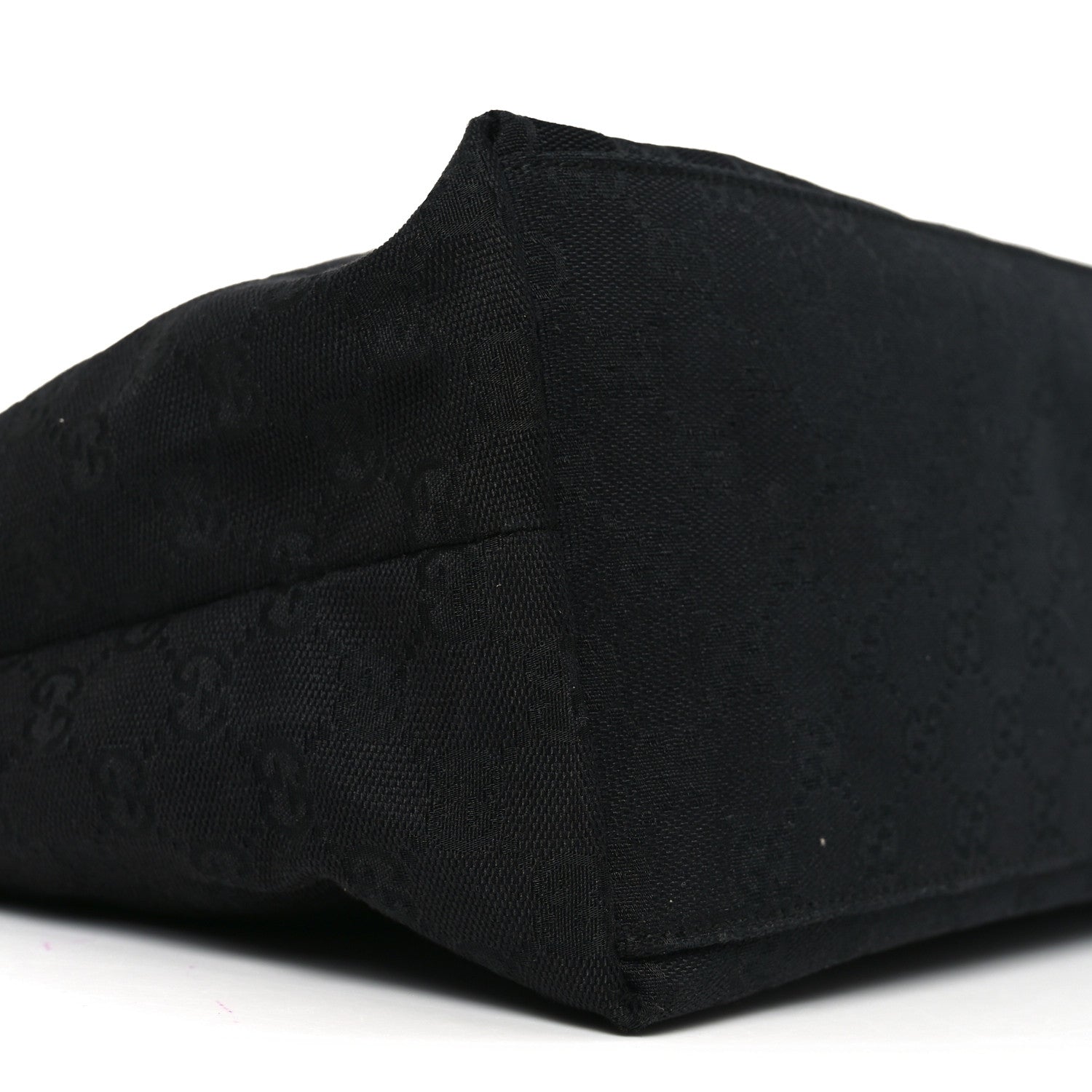 Gucci Monogram Web Large Diaper Tote Black