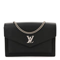 Louis Vuitton Soft Calfskin My Lockme Chain Pochette Black