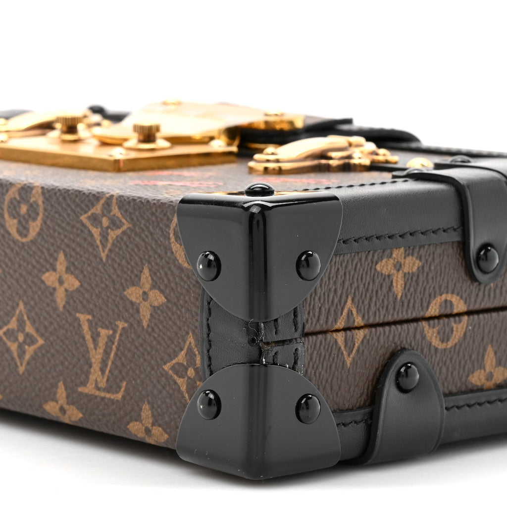 Louis Vuitton Monogram Petite Malle Black