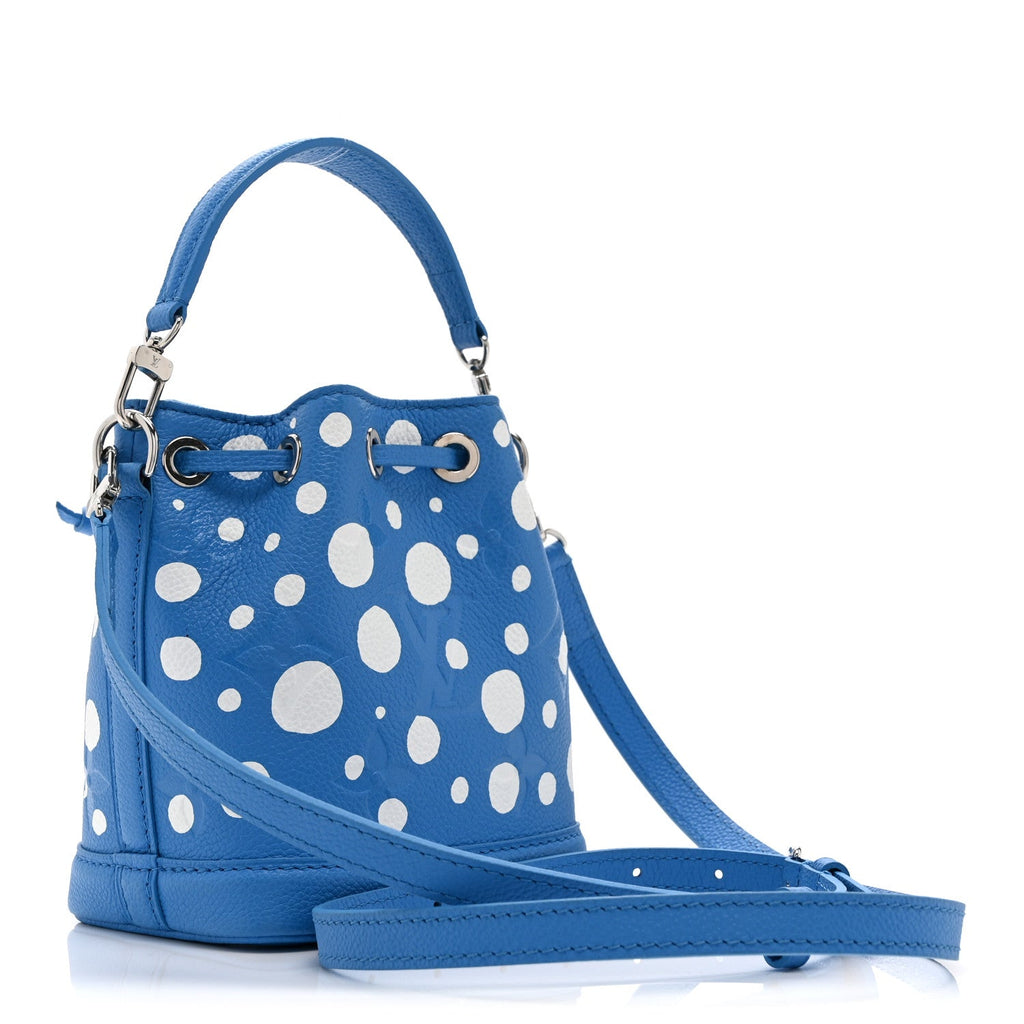 Louis Vuitton LV X YK Empreinte Nano Noe MM Blue White