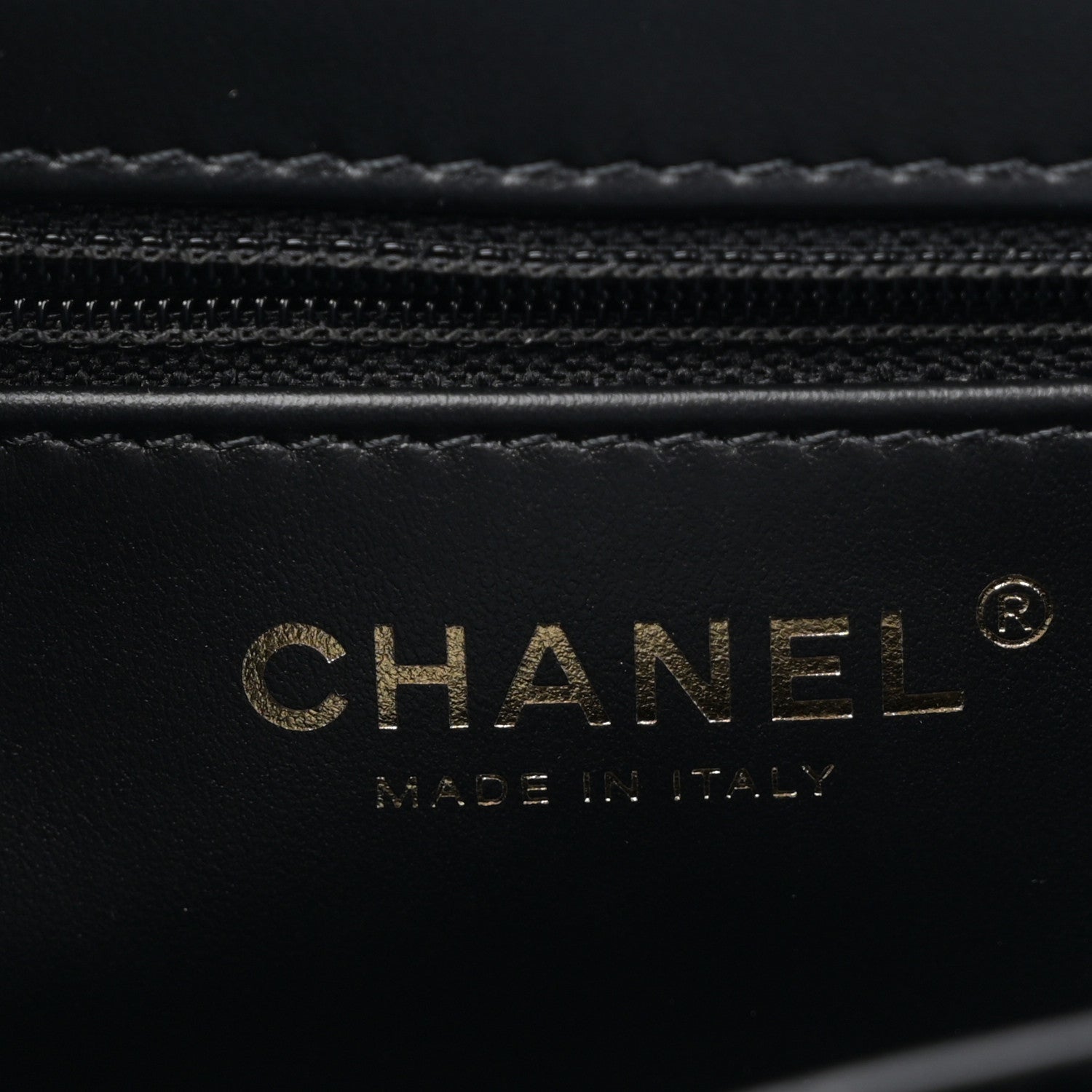 Chanel Shiny Aged Calfskin Quilted Nano Kelly Shopper Black