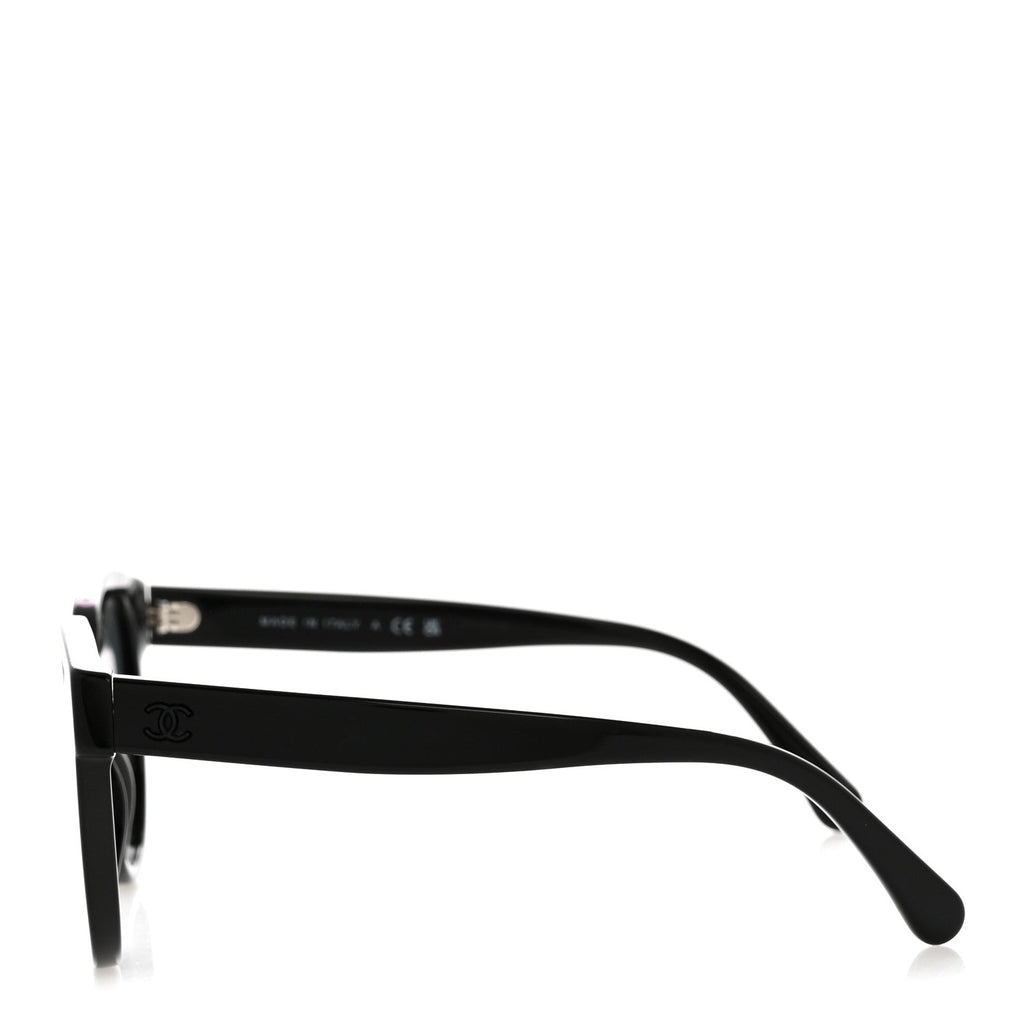 Acetate CC Butterfly Sunglasses 5414 Black Pink