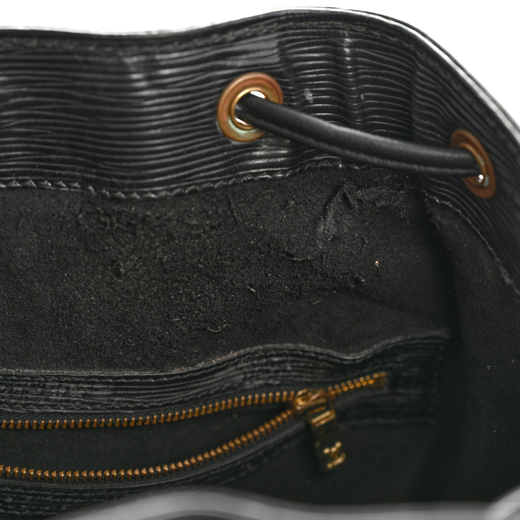Louis Vuitton Epi Noe Black