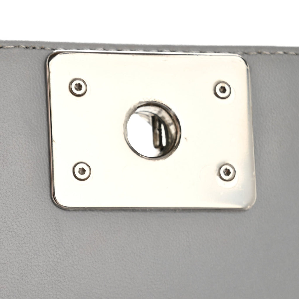 Chanel Lambskin Quilted Small Boy Flap Grey