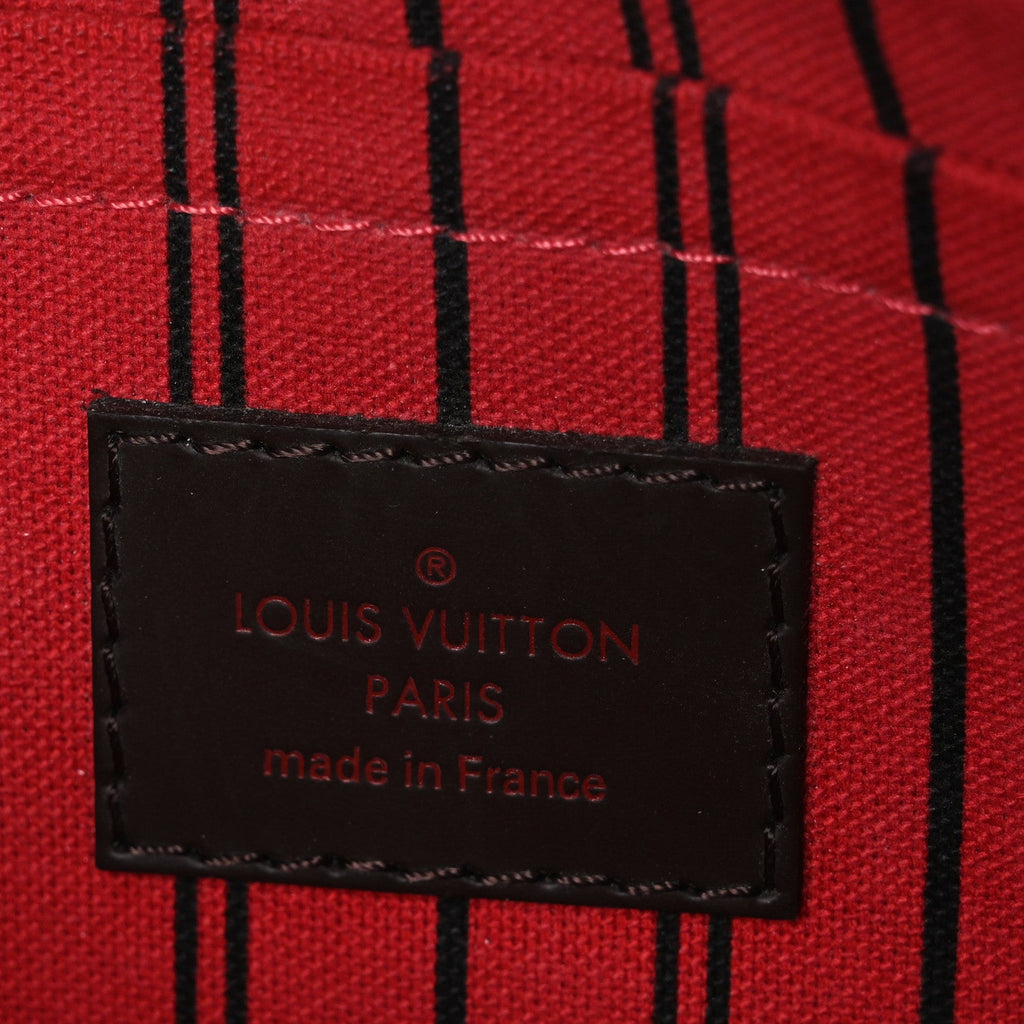 Louis Vuitton Damier Ebene Neverfull MM GM Pochette