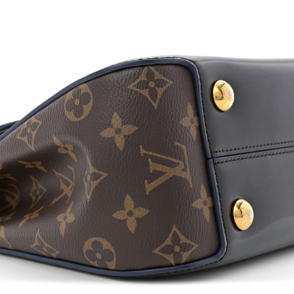 Louis Vuitton Patent Calfskin Monogram Cherrywood PM Black