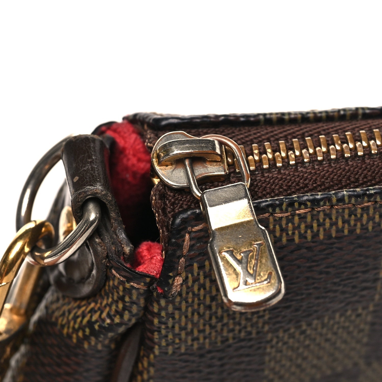 Louis Vuitton Damier Ebene Eva Clutch