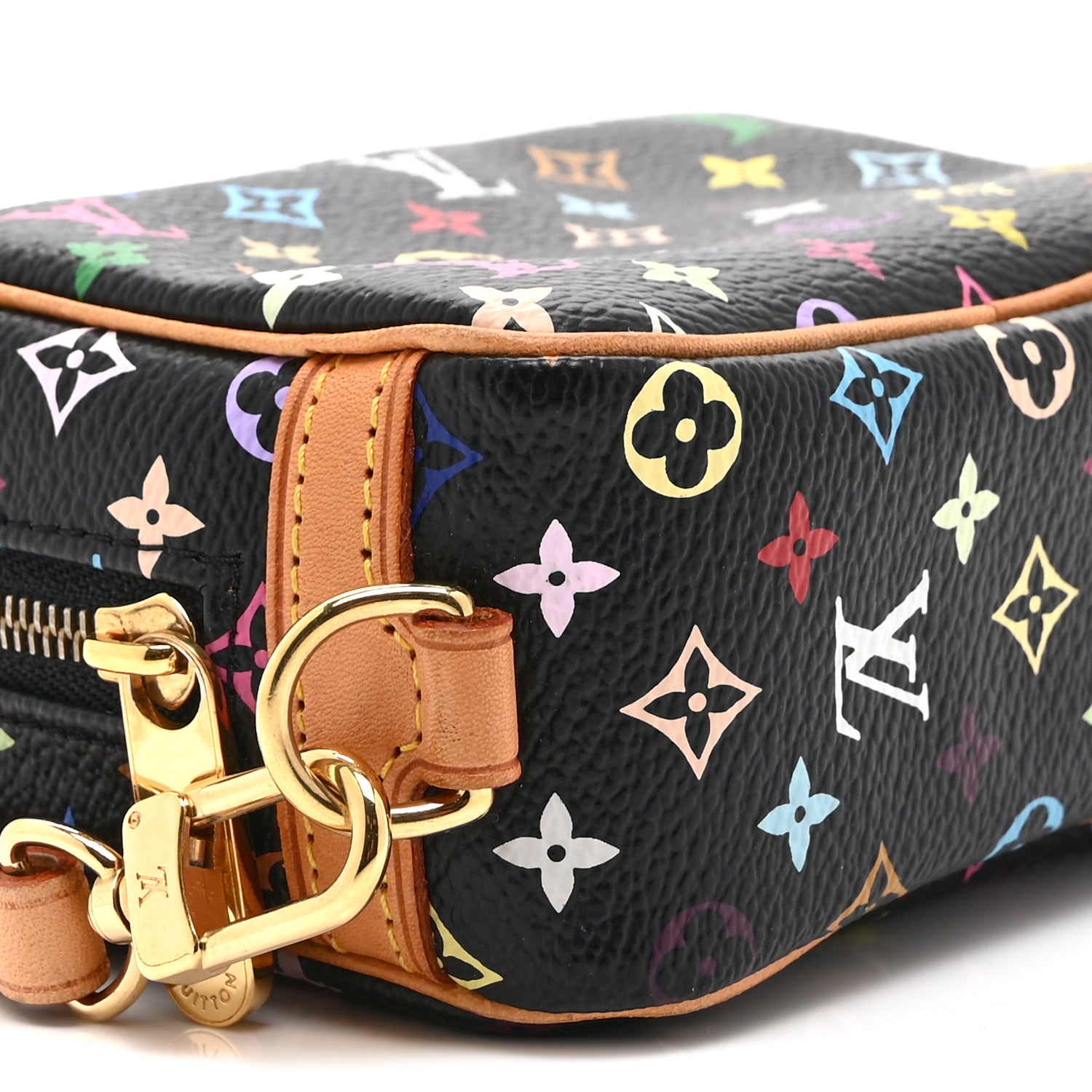 Louis Vuitton Monogram Multicolor Trousse Wapity Black
