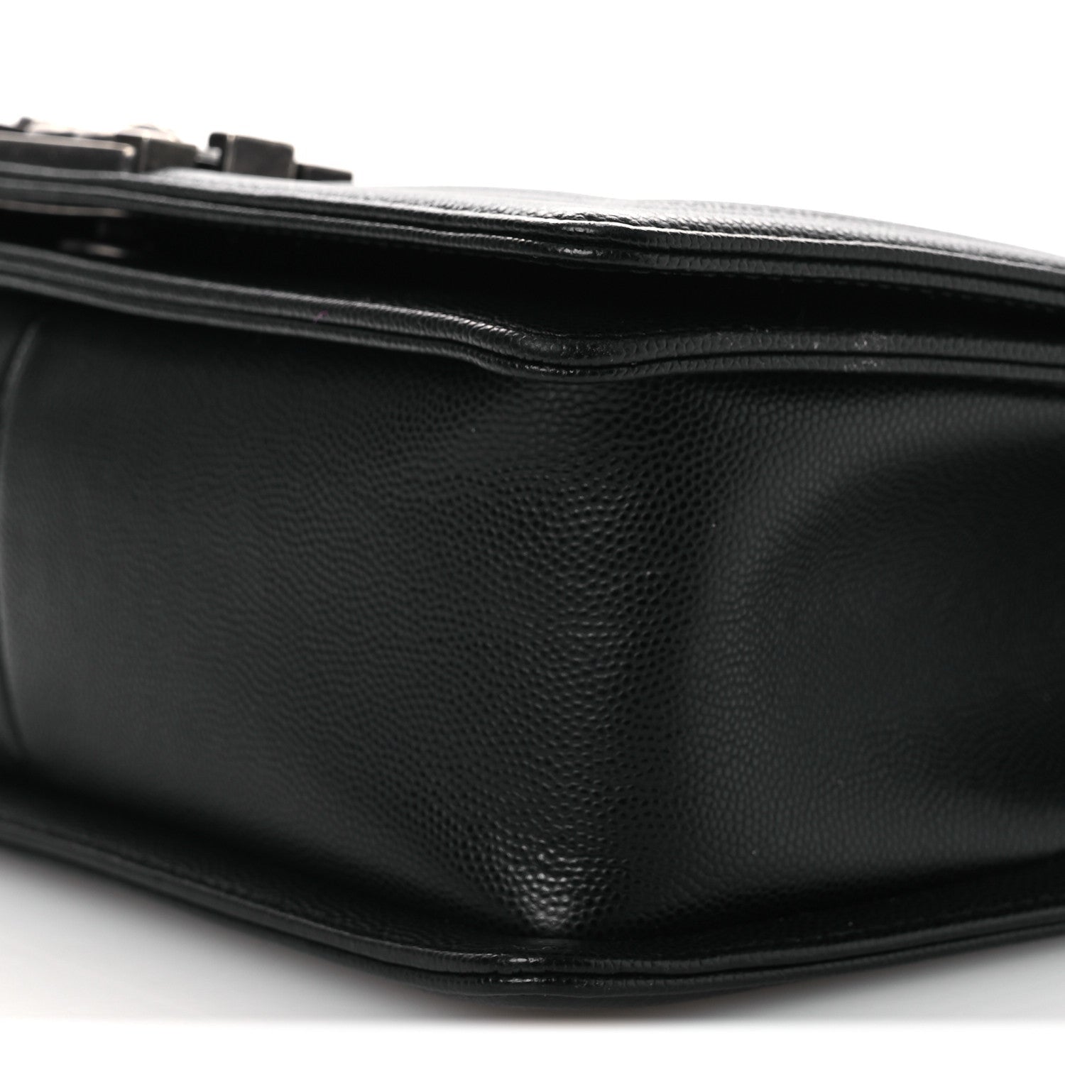 Chanel Caviar Quilted Medium Boy Flap Black