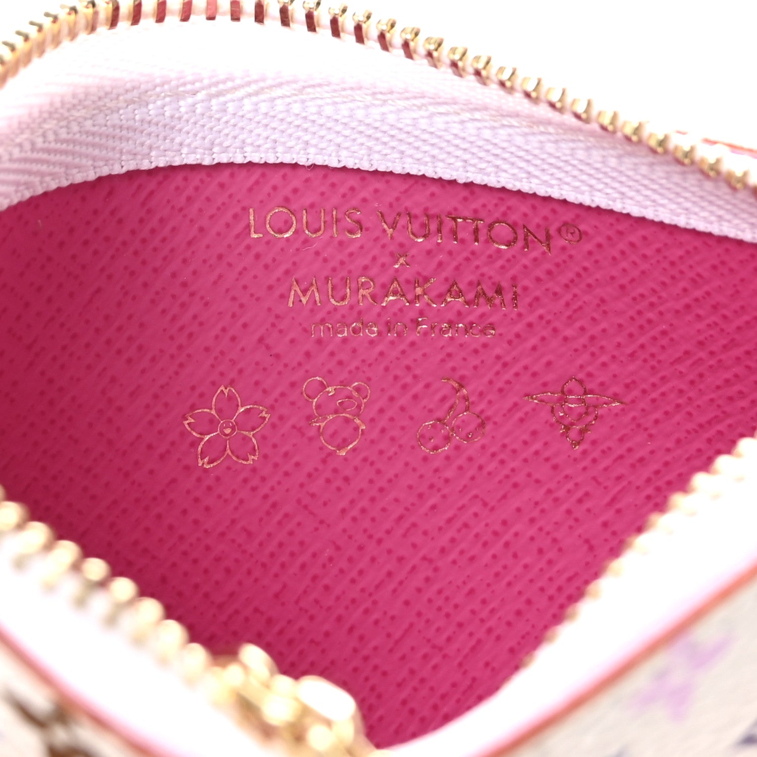 Louis Vuitton LV X TM Monogram Multicolor Key Pouch White