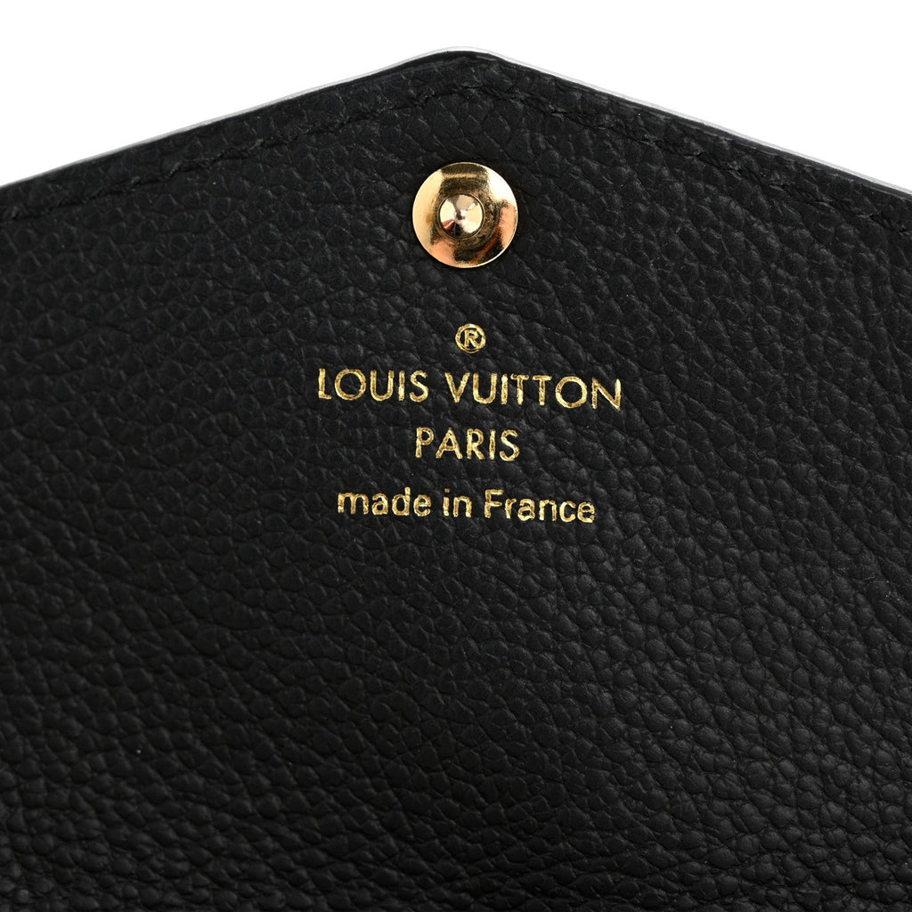 Louis Vuitton Empreinte Key Pouch Black