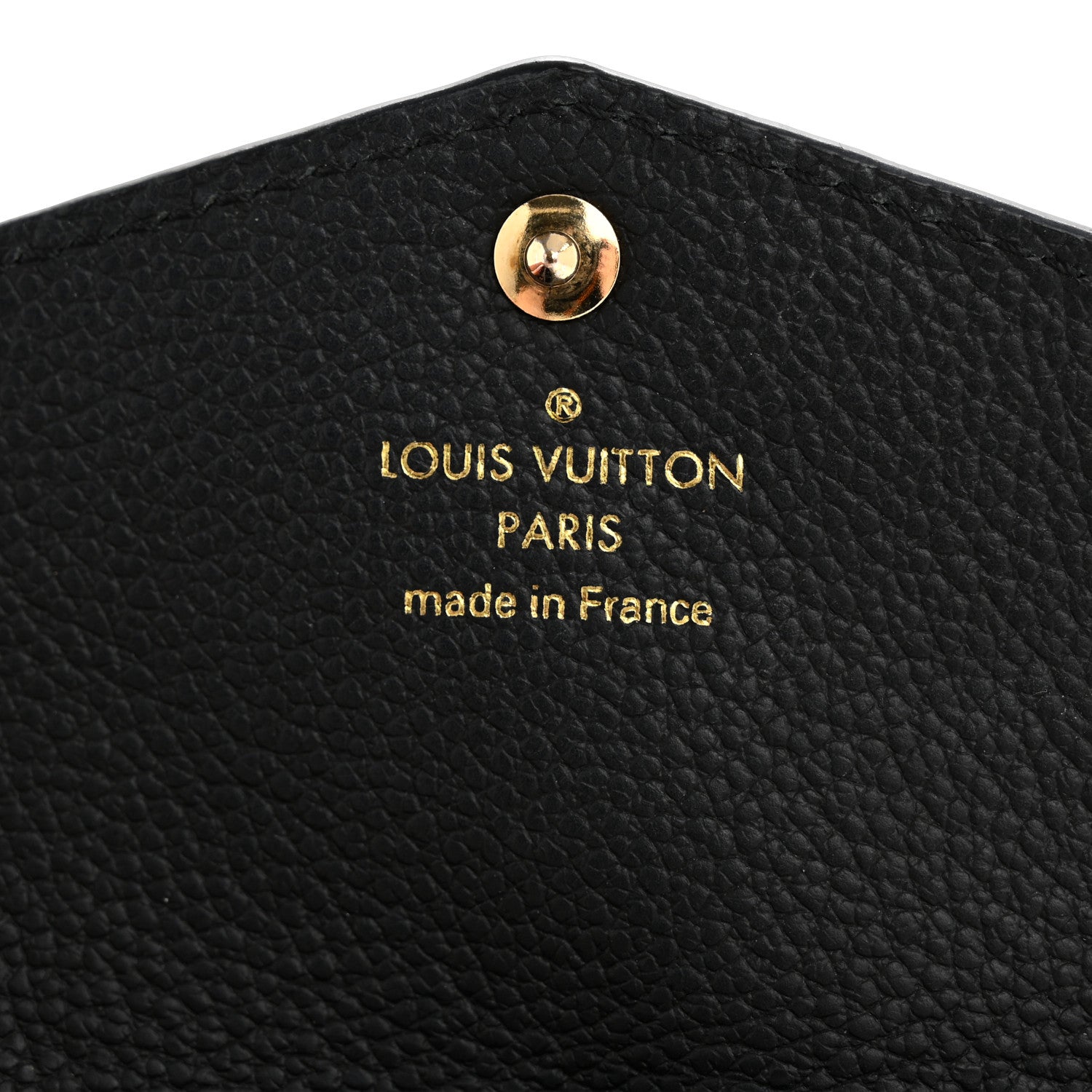 Louis Vuitton Empreinte Key Pouch Black