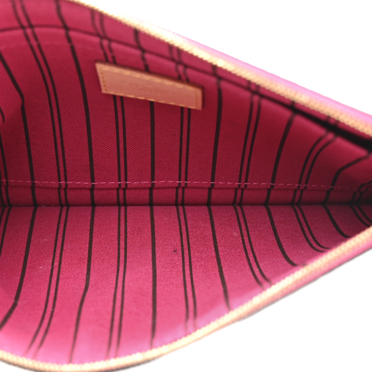 Louis Vuitton Monogram Neverfull MM GM Pochette Pivoine