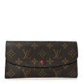 Louis Vuitton Monogram Emilie Wallet Fuchsia