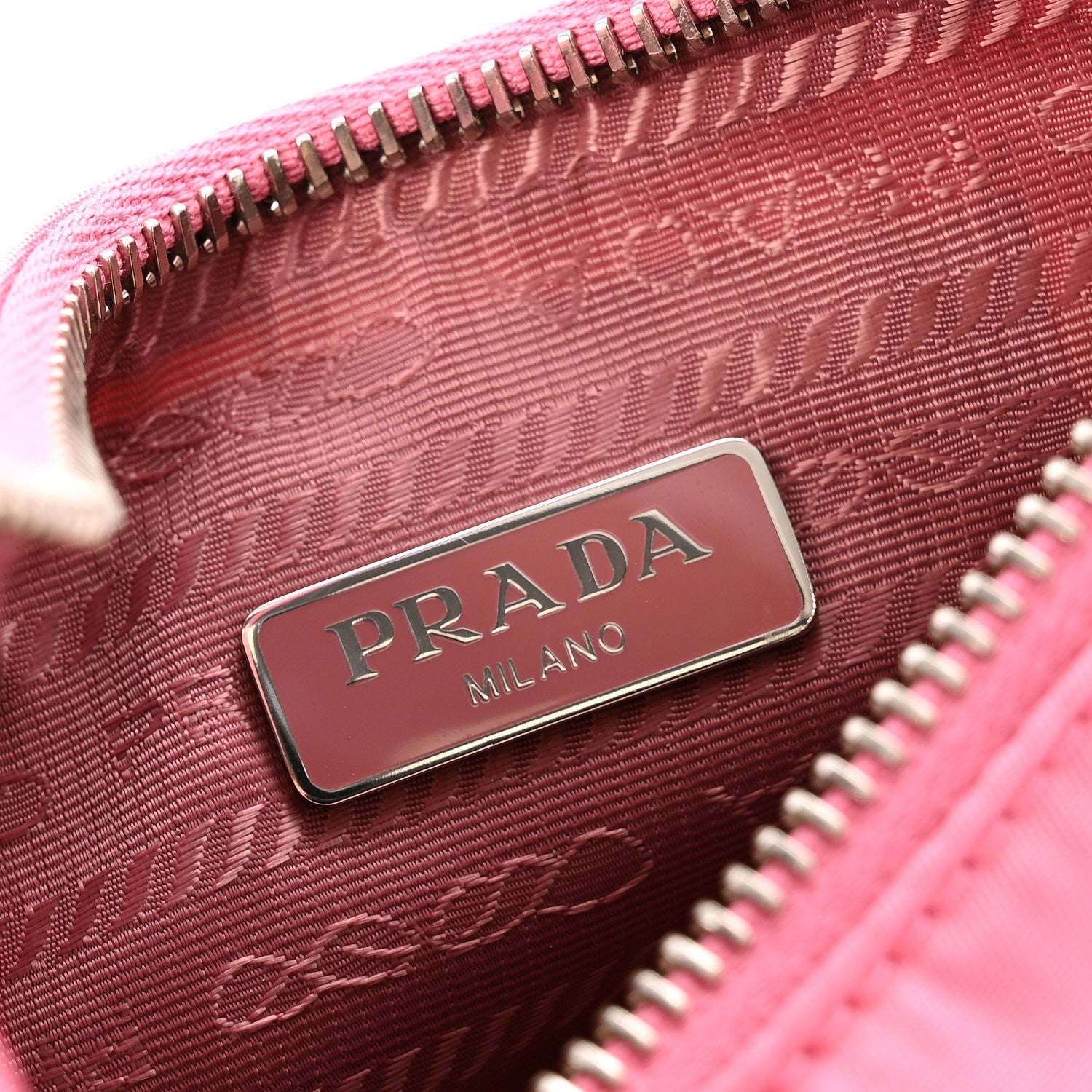 Prada Re-Nylon Saffiano Mini Re-Edition 2005 Bag Begonia