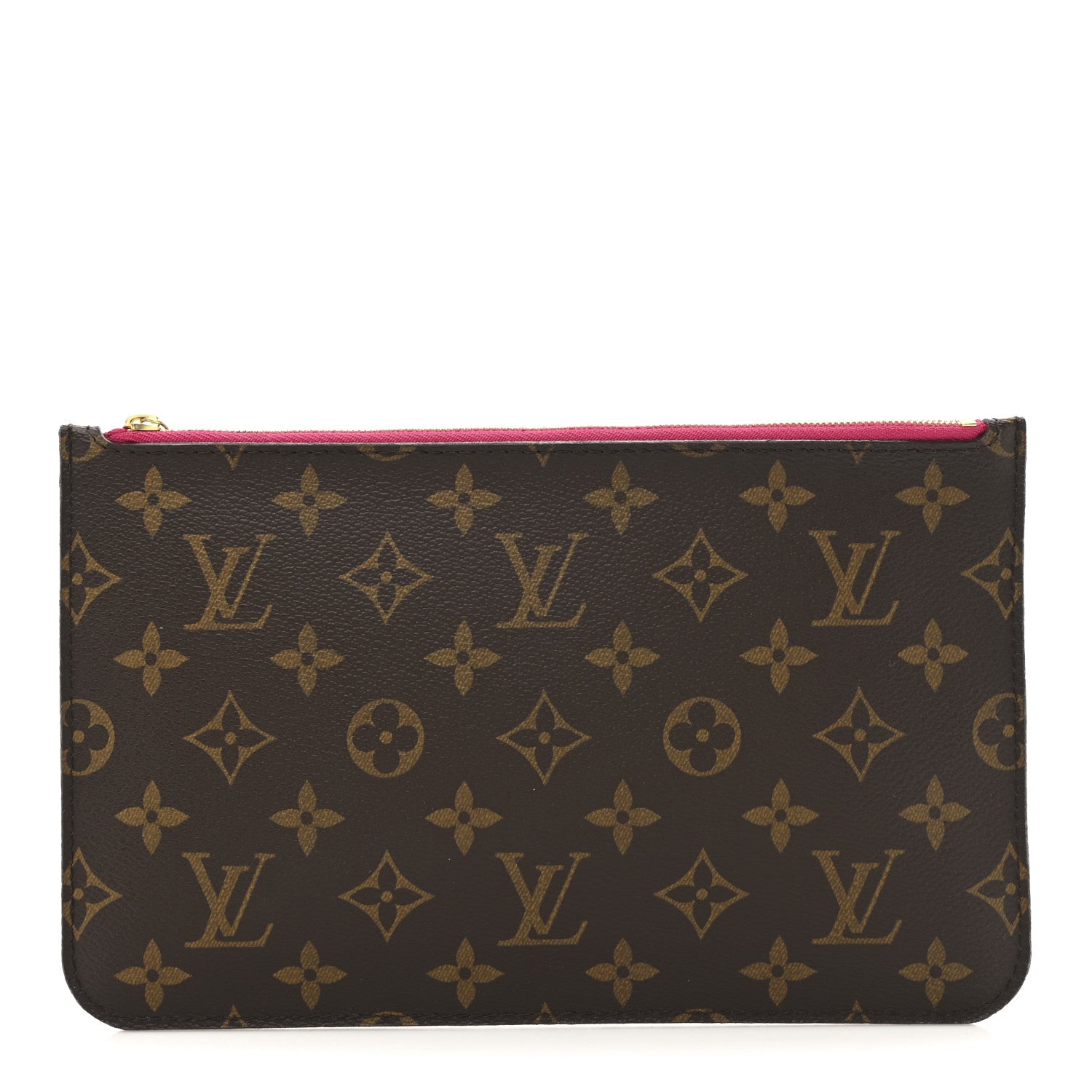 Louis Vuitton Monogram Neverfull MM GM Pochette Pivoine