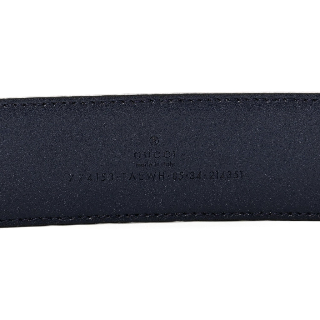 Gucci Interlocking Gradient GG Chroma Belt 85 34 Blue