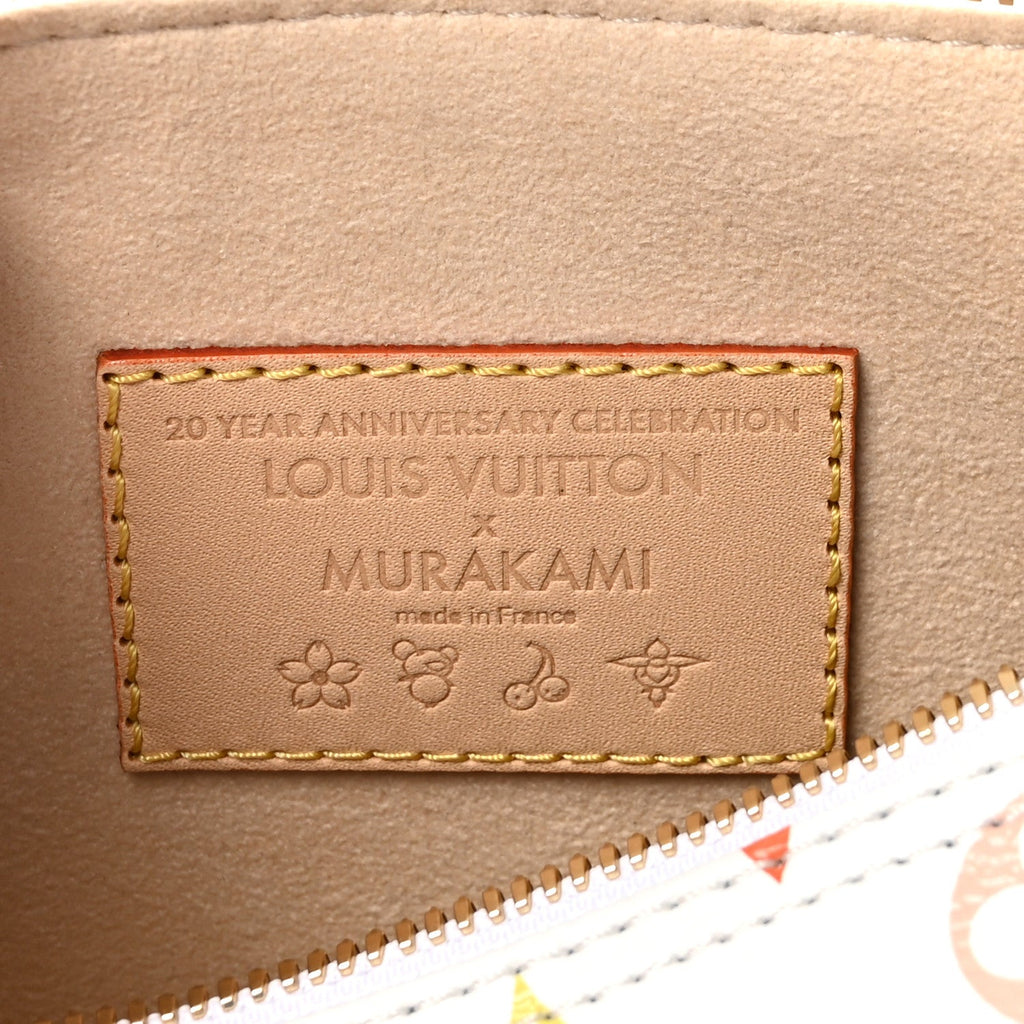 Louis Vuitton LV X TM Monogram Multicolor Speedy Bandouliere 25 White
