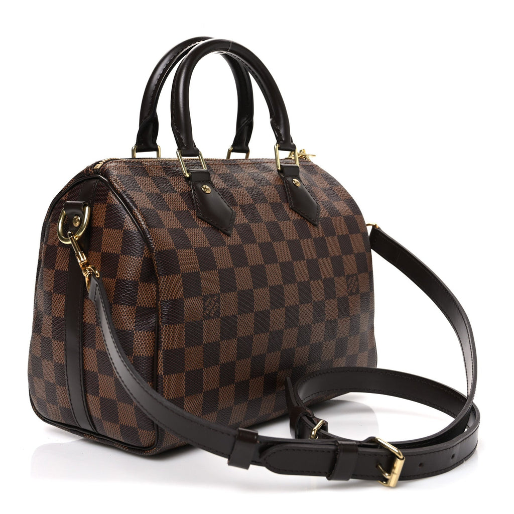 Louis Vuitton Damier Ebene Speedy Bandouliere 25