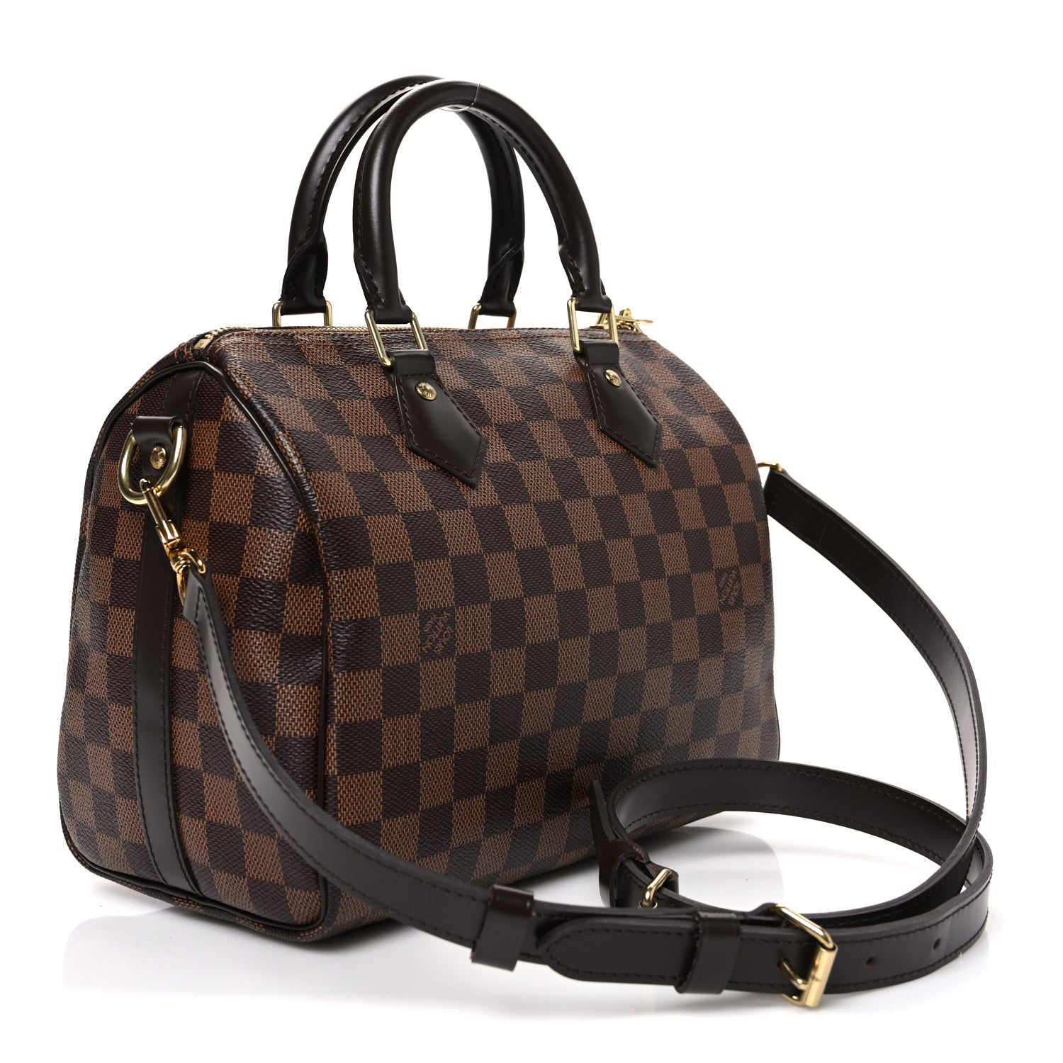 Louis Vuitton Damier Ebene Speedy Bandouliere 25