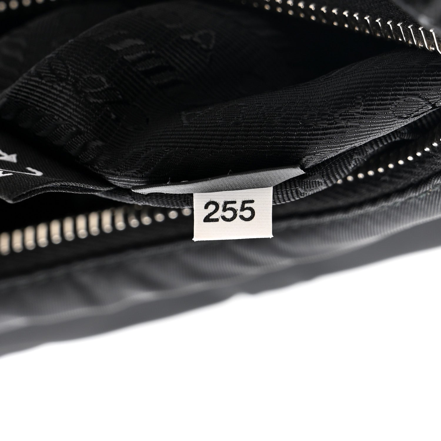 Prada Tessuto Nylon Saffiano Mini Re-Edition 2005 Bag Black